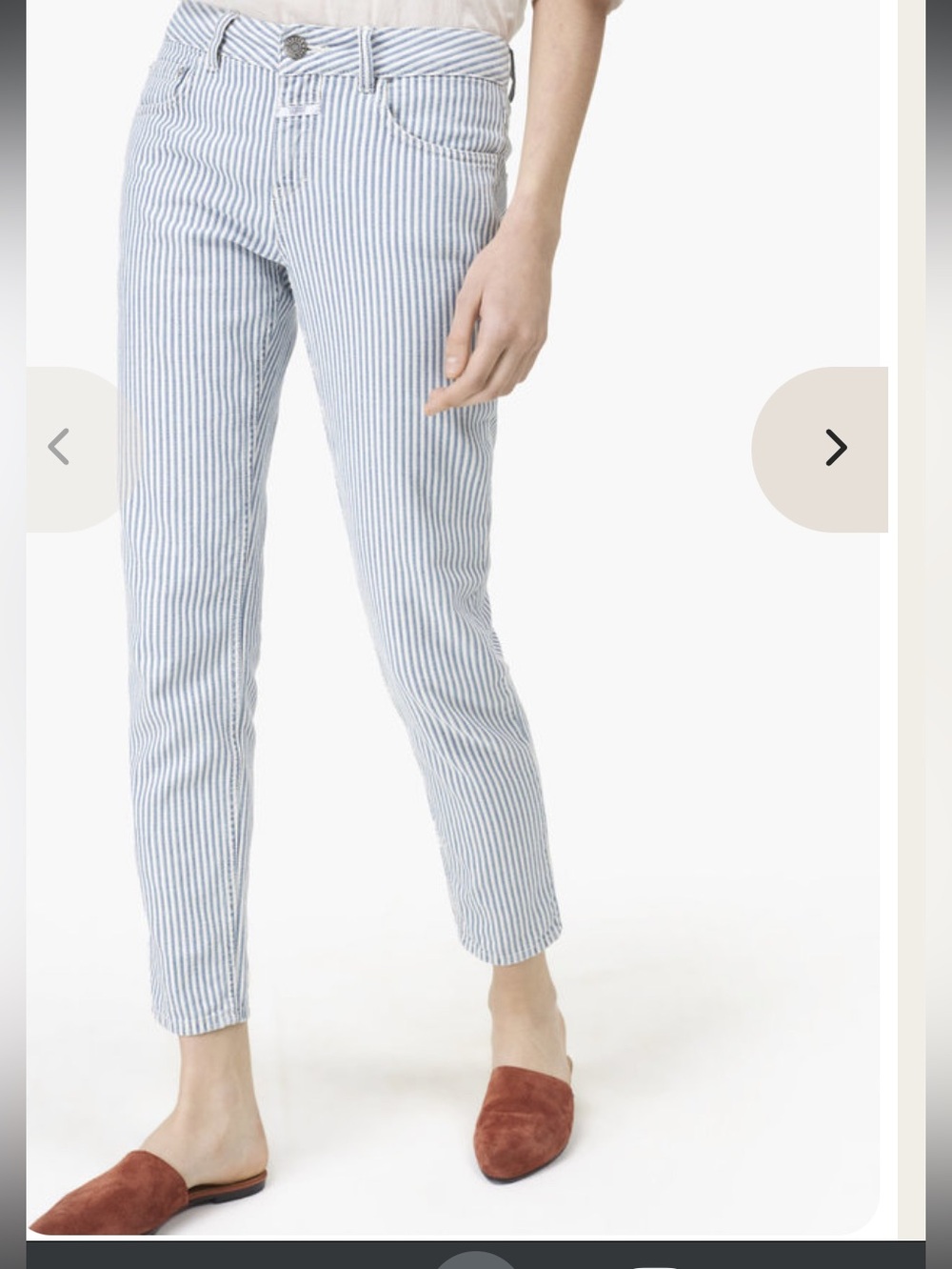 CLOSED
BAKER STRIPED DENIM - Picture 4 of 9